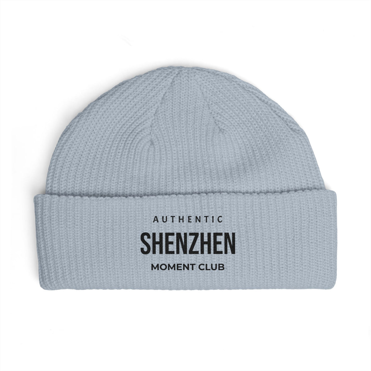 Shenzhen Authentic Cuff Beanie — 'Authentic Shenzhen Moment Club' Knit Hat