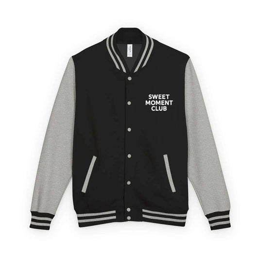 Veste letterman unisexe Sweet Moment Club Tomo Gris