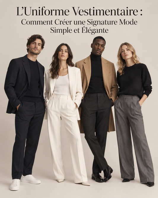 L’Uniforme Vestimentaire : Comment Créer une Signature Mode Simple et Élégante