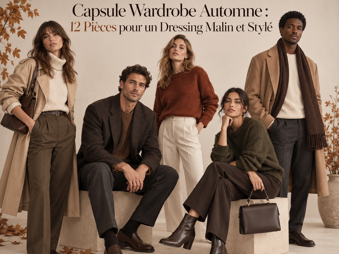 Capsule Wardrobe Automne : 12 Pièces pour un Dressing Malin et Stylé