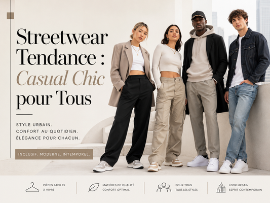 Streetwear Tendance : Casual Chic pour Tous — Le Guide Mode 2026