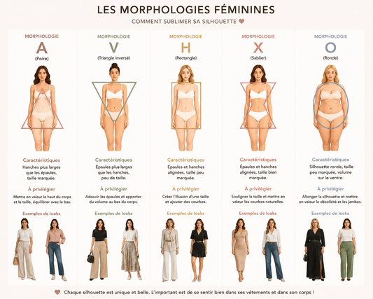 Vêtements pour Différents Types de Corps : Le Guide Complet pour Trouver les Coupes Qui Vous Valorisent