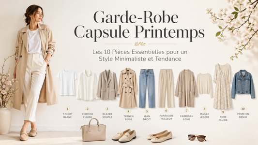 Garde-Robe Capsule Printemps : Les 10 Pièces Essentielles pour un Style Minimaliste et Tendance