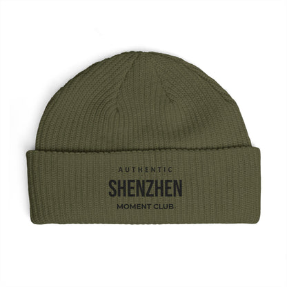 Shenzhen Authentic Cuff Beanie — 'Authentic Shenzhen Moment Club' Knit Hat