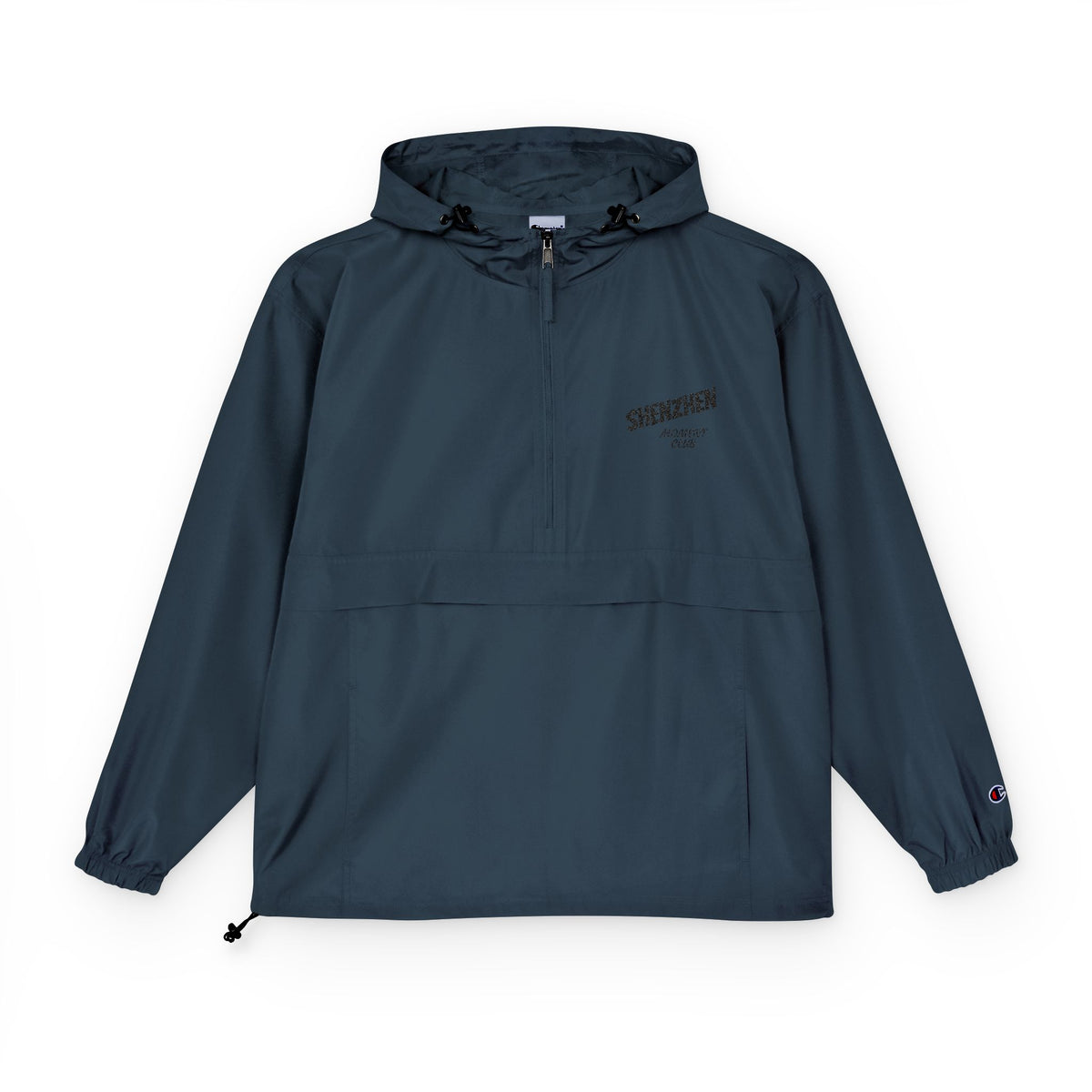 Veste Anorak Imperméable Bleu Clair Shenzhen Moment Club – Légère et Compacte