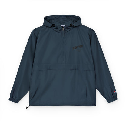 Veste Anorak Imperméable Bleu Clair Shenzhen Moment Club – Légère et Compacte
