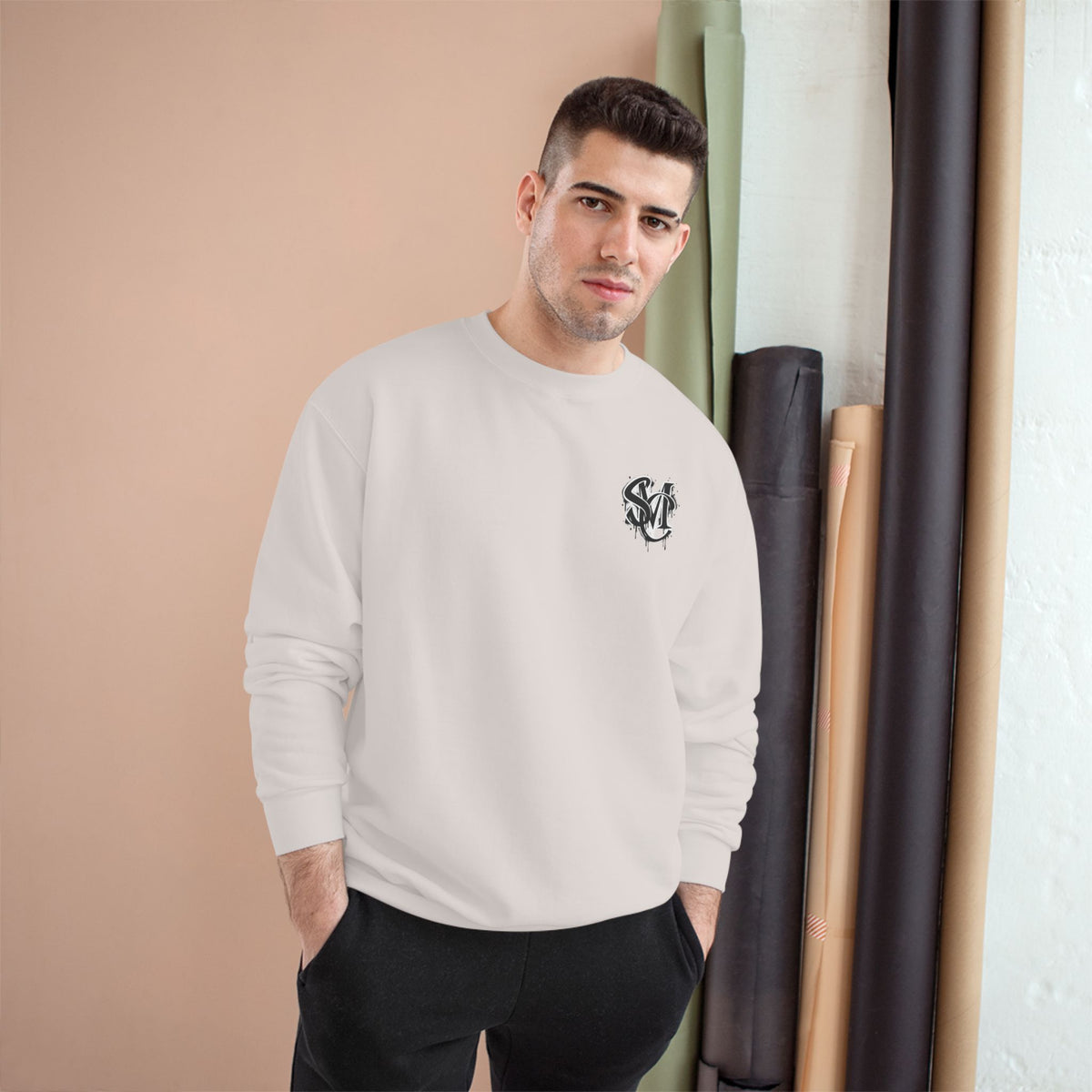 SMC Sweatshirt – Gothic Monogram