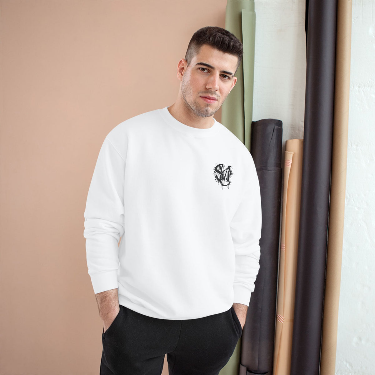SMC Sweatshirt – Gothic Monogram