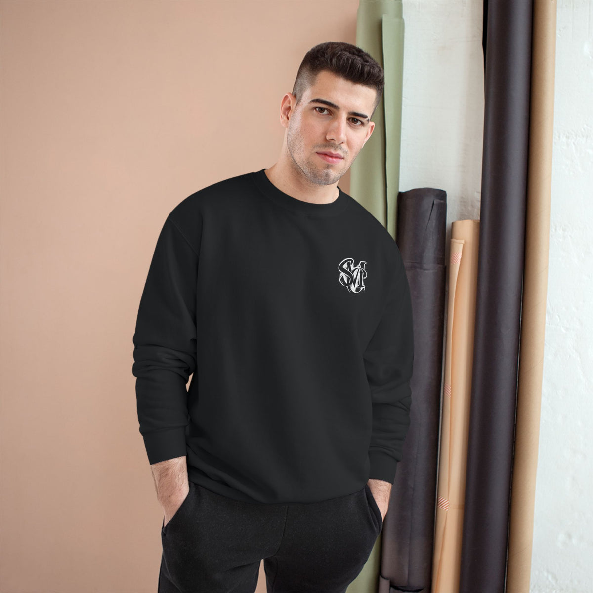 SMC Sweatshirt – Gothic Monogram