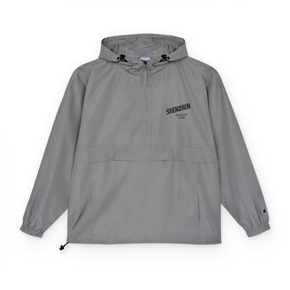 Veste Anorak Imperméable Bleu Clair Shenzhen Moment Club – Légère et Compacte