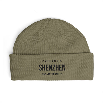 Shenzhen Authentic Cuff Beanie — 'Authentic Shenzhen Moment Club' Knit Hat