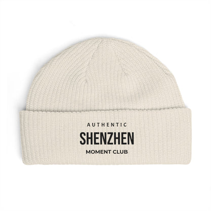 Shenzhen Authentic Cuff Beanie — 'Authentic Shenzhen Moment Club' Knit Hat