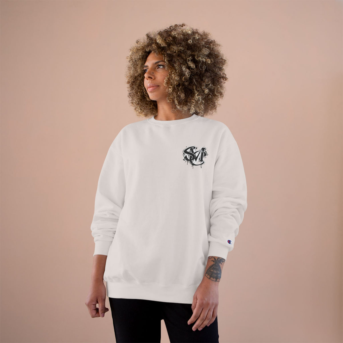 SMC Sweatshirt – Gothic Monogram