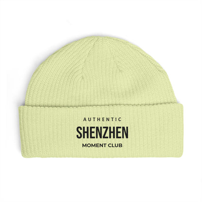 Shenzhen Authentic Cuff Beanie — 'Authentic Shenzhen Moment Club' Knit Hat