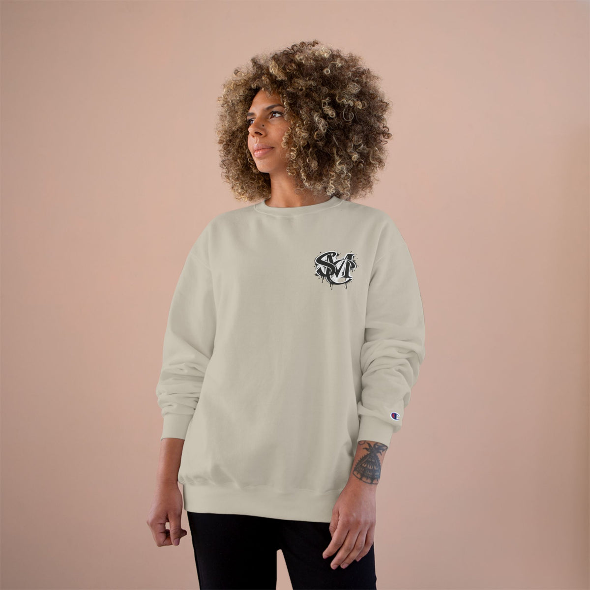 SMC Sweatshirt – Gothic Monogram