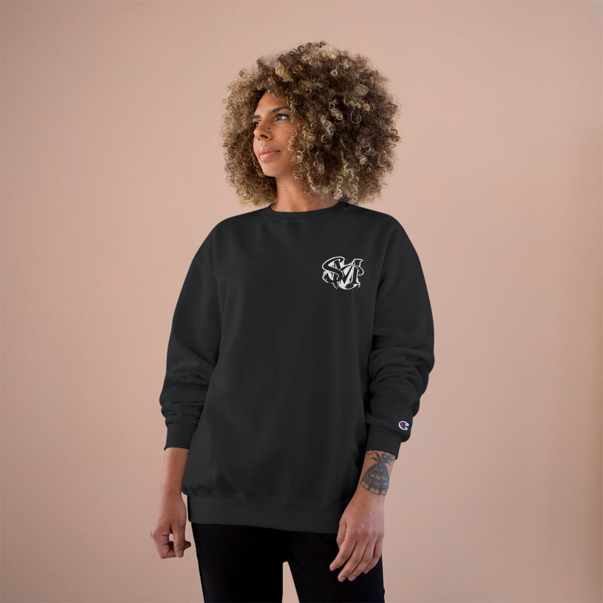 SMC Sweatshirt – Gothic Monogram