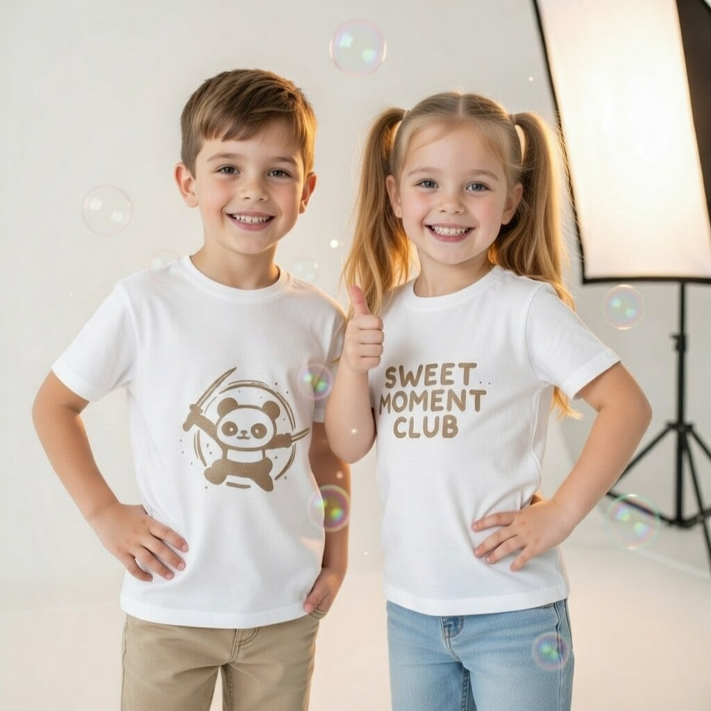 T-shirt en coton bio enfant